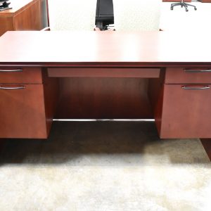 PAOLI USED 30" x 60" Double Pedestal Desk