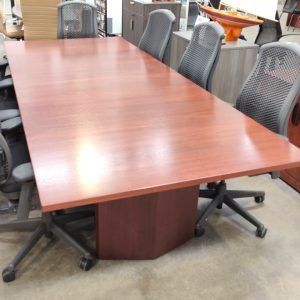 STEELCASE Conference Table 48" x 120" Mahogany