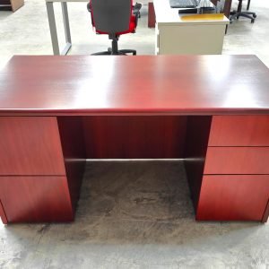 Steelcase 30” x 60” Desk w/ Box Box File
