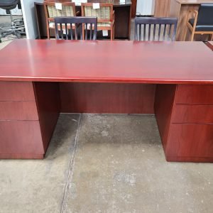 HON Executive Series 36" x 72" Double Pedestal Desk