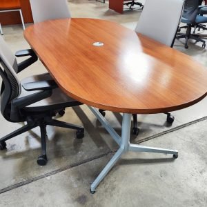 HERMAN MILLER 72" x 36" RaceTrack Conference Table