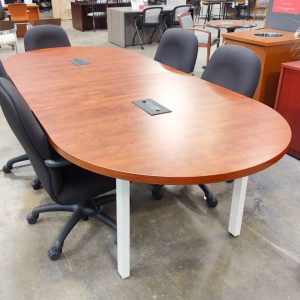 CONFERENCE TABLE 9' 2" x 3' 11" Cherry