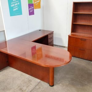National Wave Works 72" x 30" Peninsula Desk
