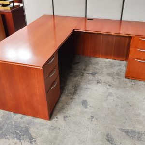 Paoli 66" x 30" Box Box File Pedestal Desk