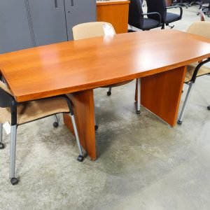 CONFERENCE TABLE Boatshape Cherry