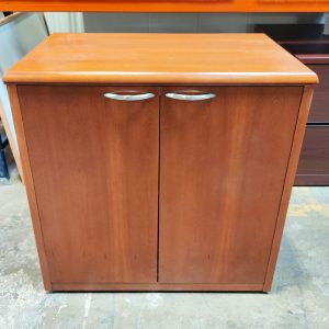 Buffet Credenza 36"W 2 Door Storage On Casters