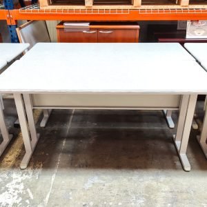 HON Training Table Folding Legs Lite Gray