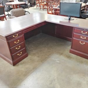 JOFCO 72” Desk Letter Tray & Center Drawer Return
