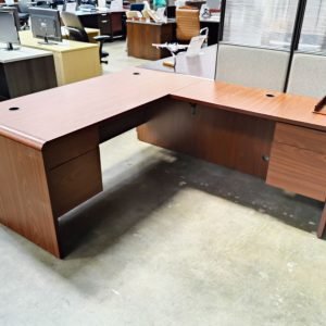 MacTavish 66" x 30" Desk 48" x 21" Return