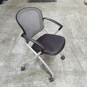 Open Plan Systems Model 3159 Nesting Chair W/ Arms
