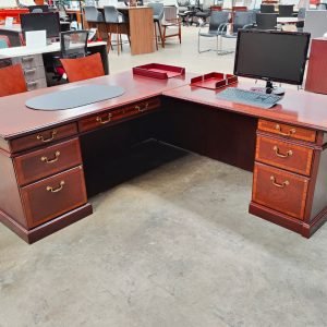 BERNHARDT Traditional Desk Inlayed