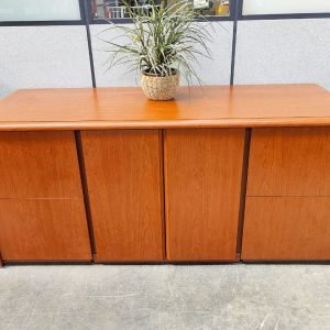 NATIONAL ARROWOOD Credenza Center Double Door Storage