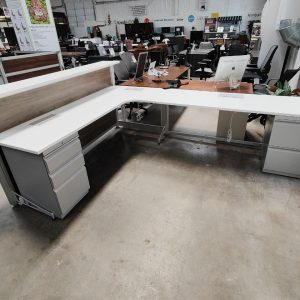 KNOLL Reception Station 23.5” x 78” Desk
