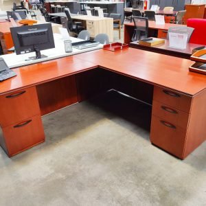 NATIONAL 72" x 36" Desk Cherry
