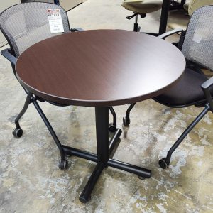 Office Source 30" Round Conference Table