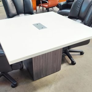 OFFICE SOURCE 4' Square Collaboration Table