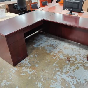 GUNLOCKE 30" x 66" Desk Right Hand Return