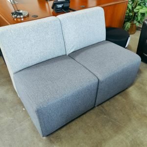 Office Source Integrate Seating Armless Chair Gray