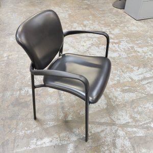 Haworth Improve Guest Arm Chair Black