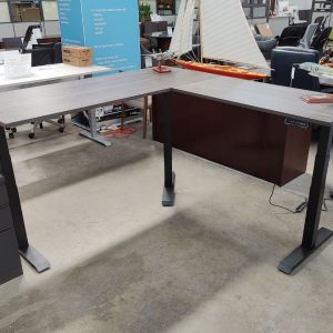 Office Source LockTec 3 Stage Sit To Stand desk