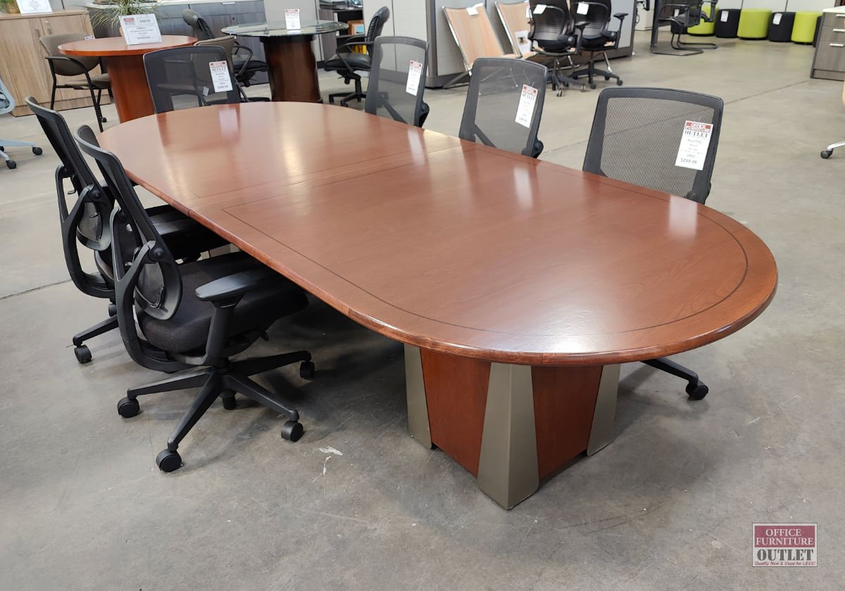 DAR RAN 48＂ x 120＂ Conference Table Cherry