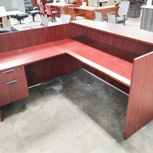 Office Source Reception Desk with Counter