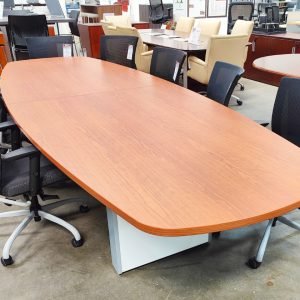 Haworth 12’ Conference Table Cherry
