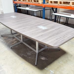 Office Source 10' Conference Table Coastal Gray