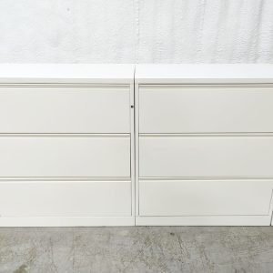 TEKNION Lateral File Cabinet White