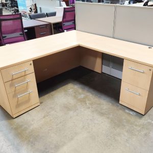 HAWORTH Desk Return Maple