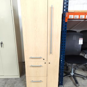 HAWORTH Personal Storage Tower Maple