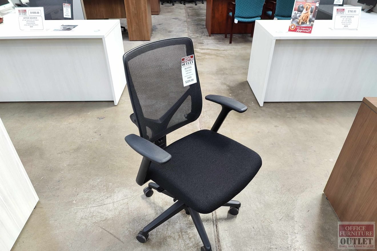 ALLSTEEL Task Chair with Arms Black