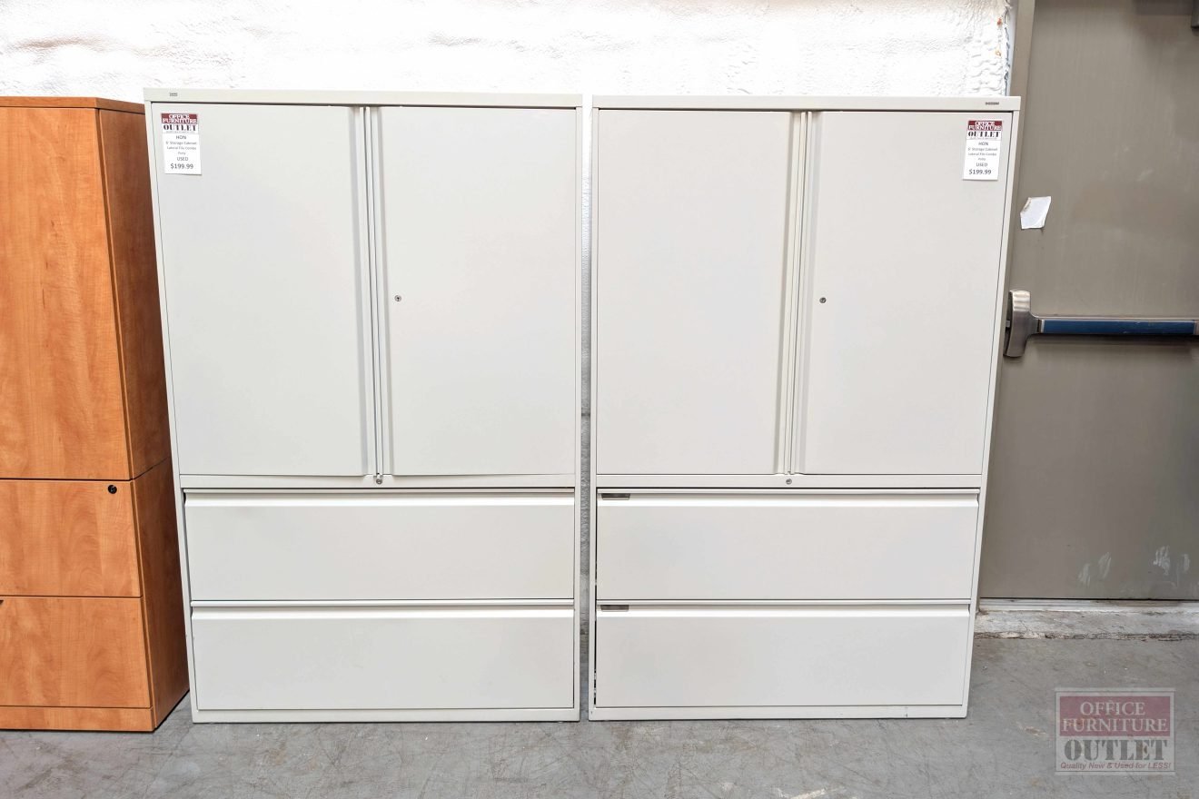 HON Storage Cabinet Lateral File Combo