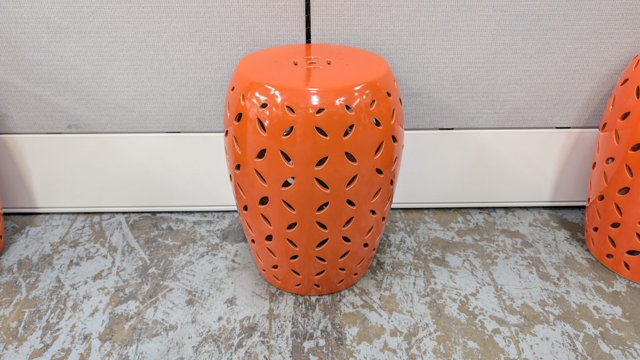 Accent Ceramic Stool