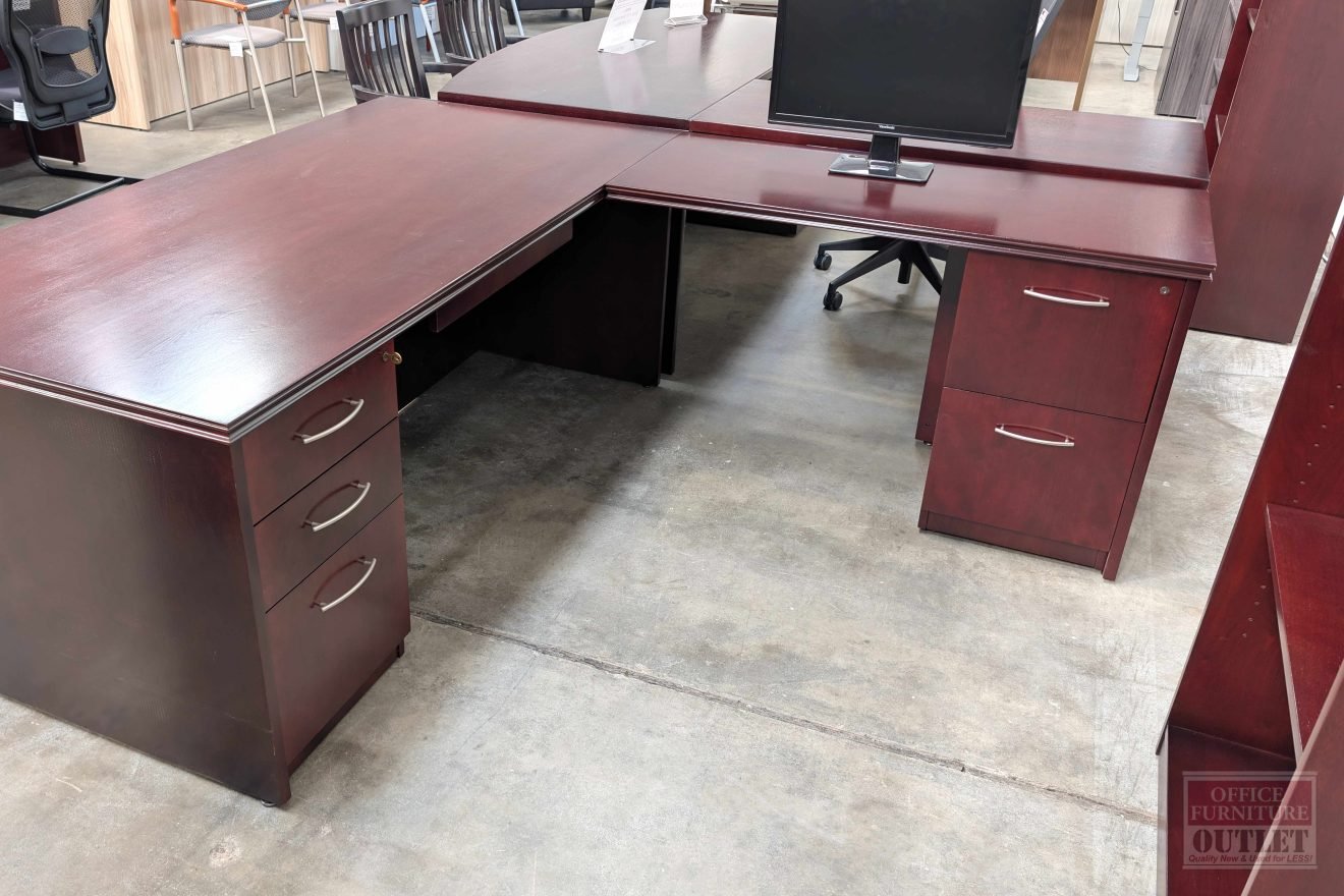 DAR RAN Desk Mahogany