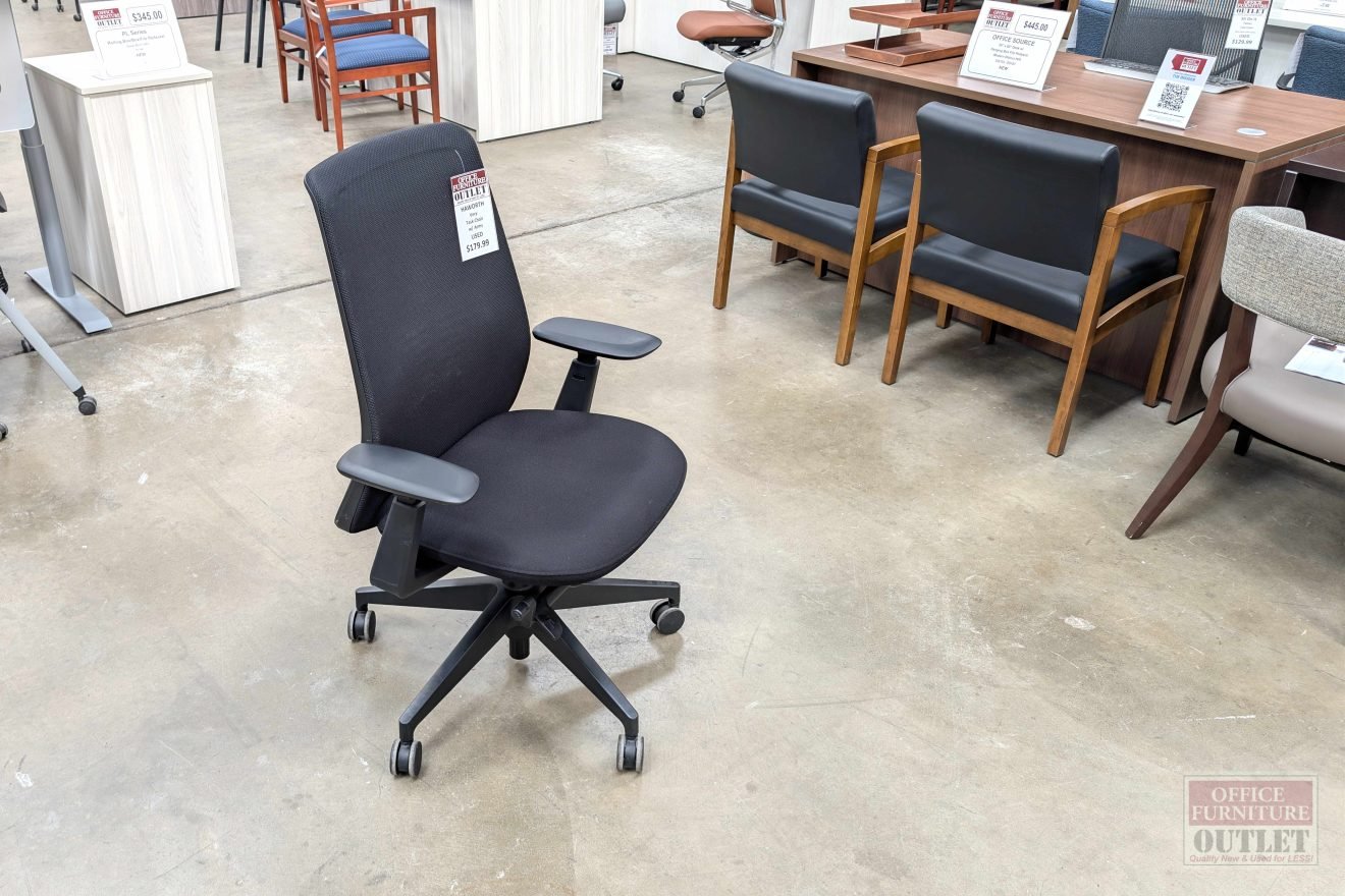 HAWORTH Very Task Chair Black Mesh
