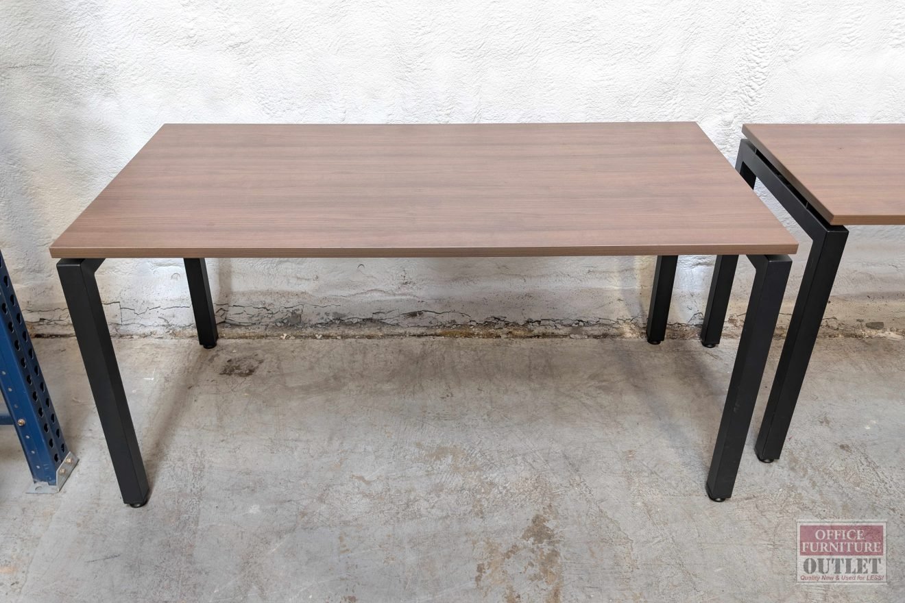 OFFICE SOURCE Table Modern Walnut