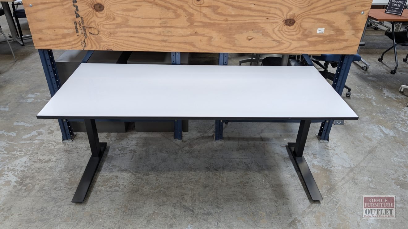 Fully Sit to Stand Desk Whiteboard Top