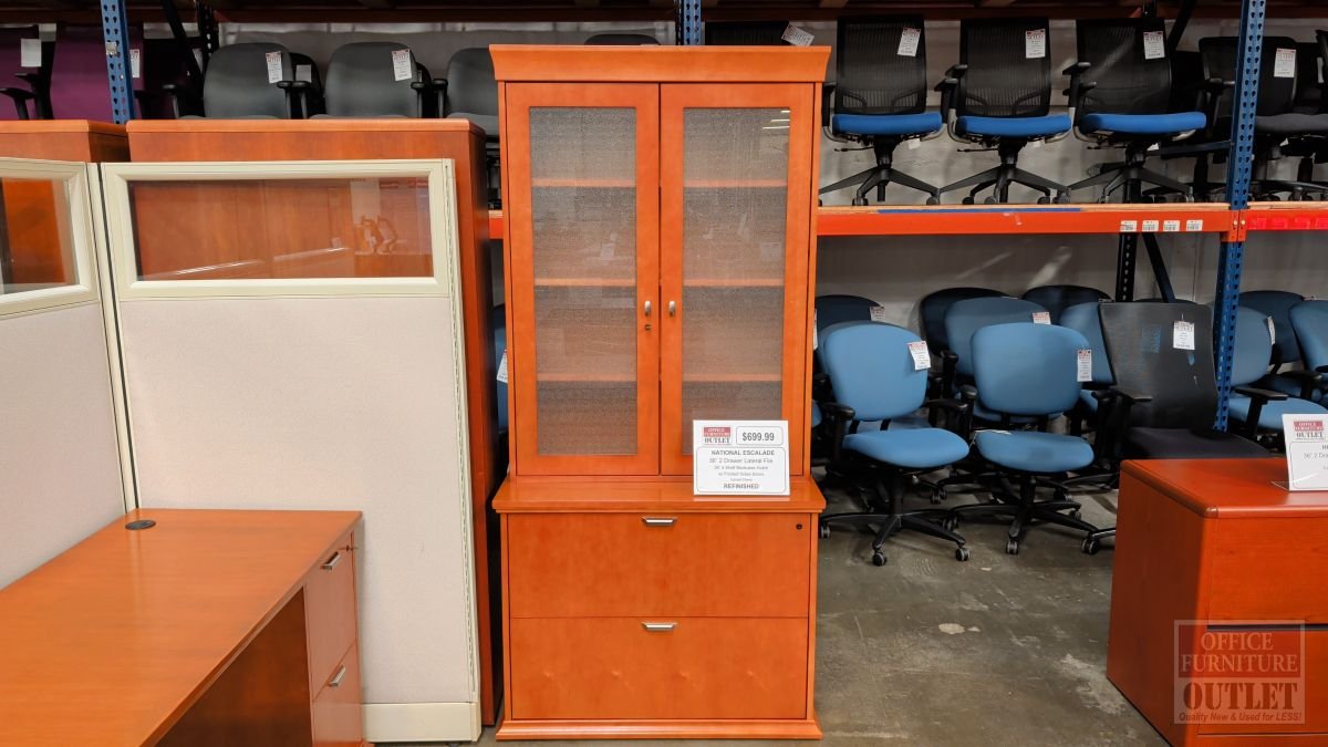 NATIONAL ESCALADE Bookcase Hutch Lateral
