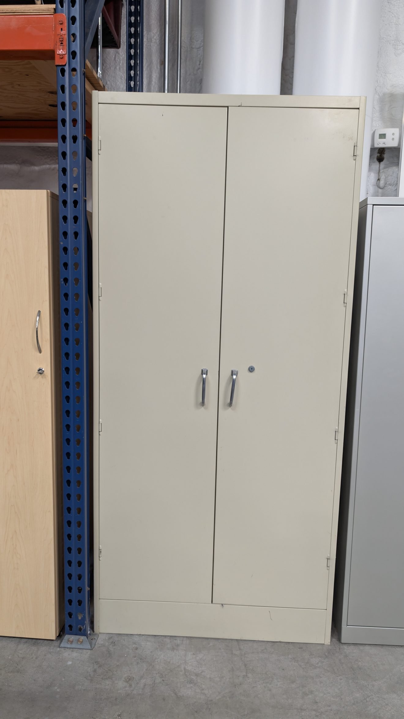 AllSteel 6 shelf Storage Cabinet