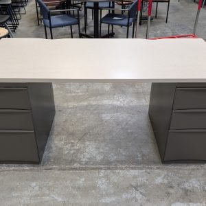 Teknion Double Pedestal Desk
