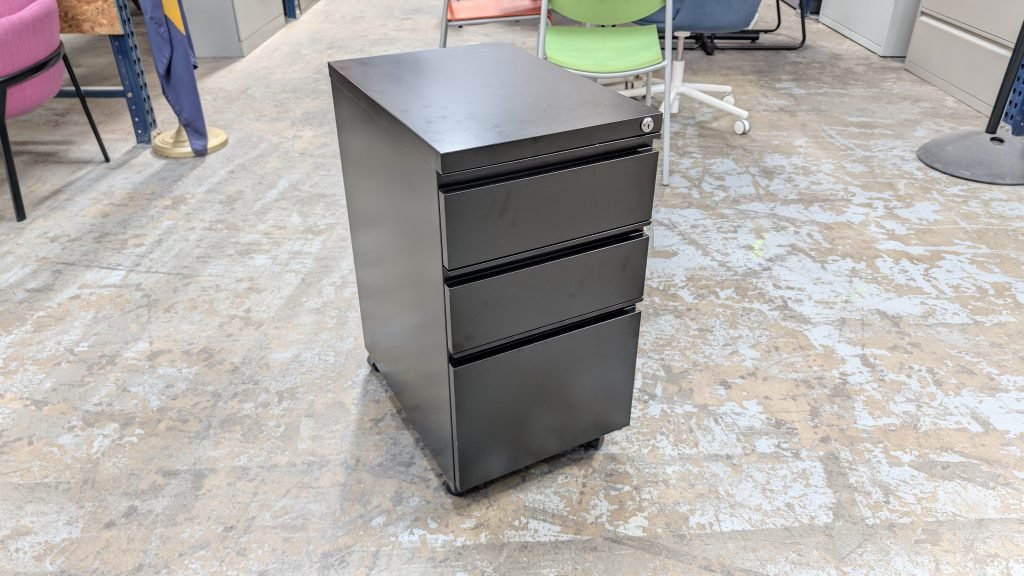 Office Source Mobile Pedestal Black