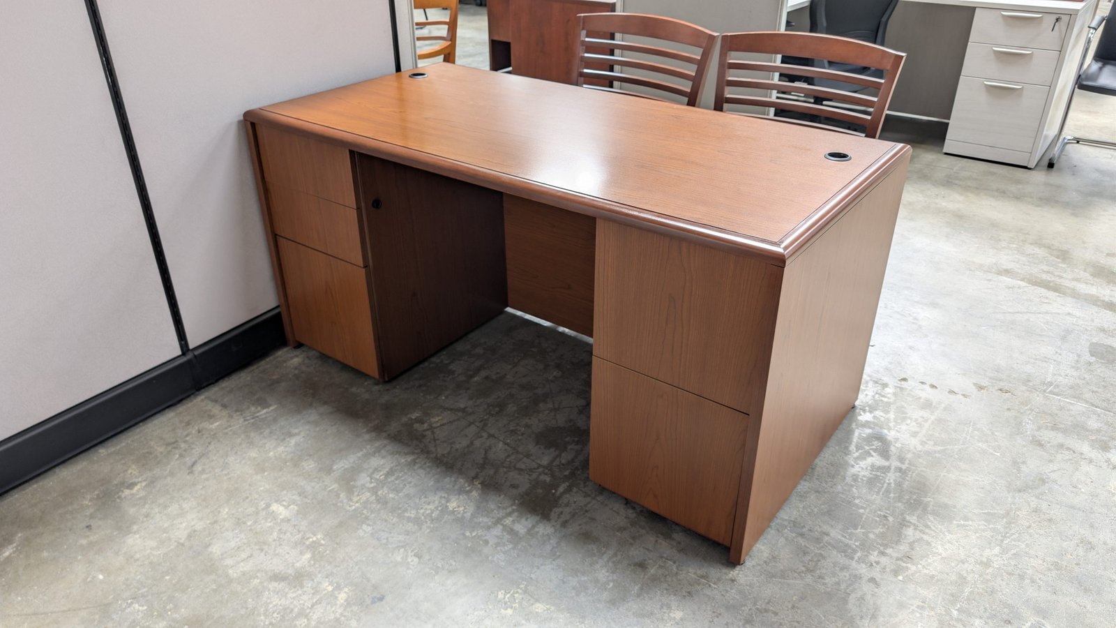 Used National Arrowood Executive Desk