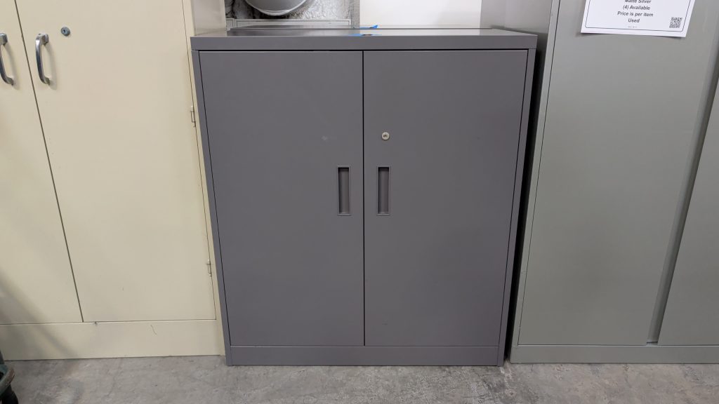 Steelcase Two Door Storage Cabinet