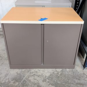 Steelcase 2 Door Storage Cabinet