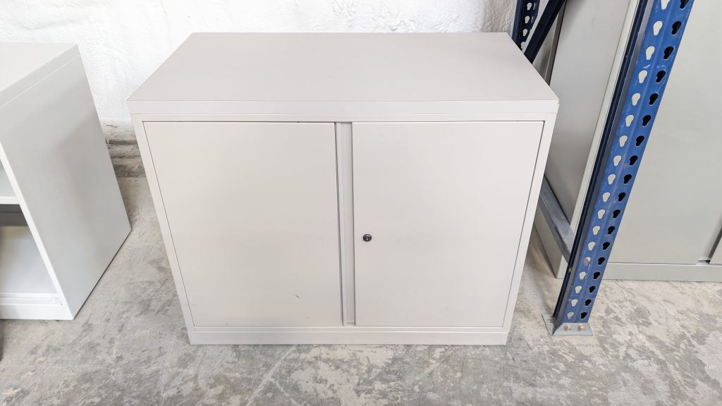 HERMAN MILLER Two Door Storage Cabinet USED