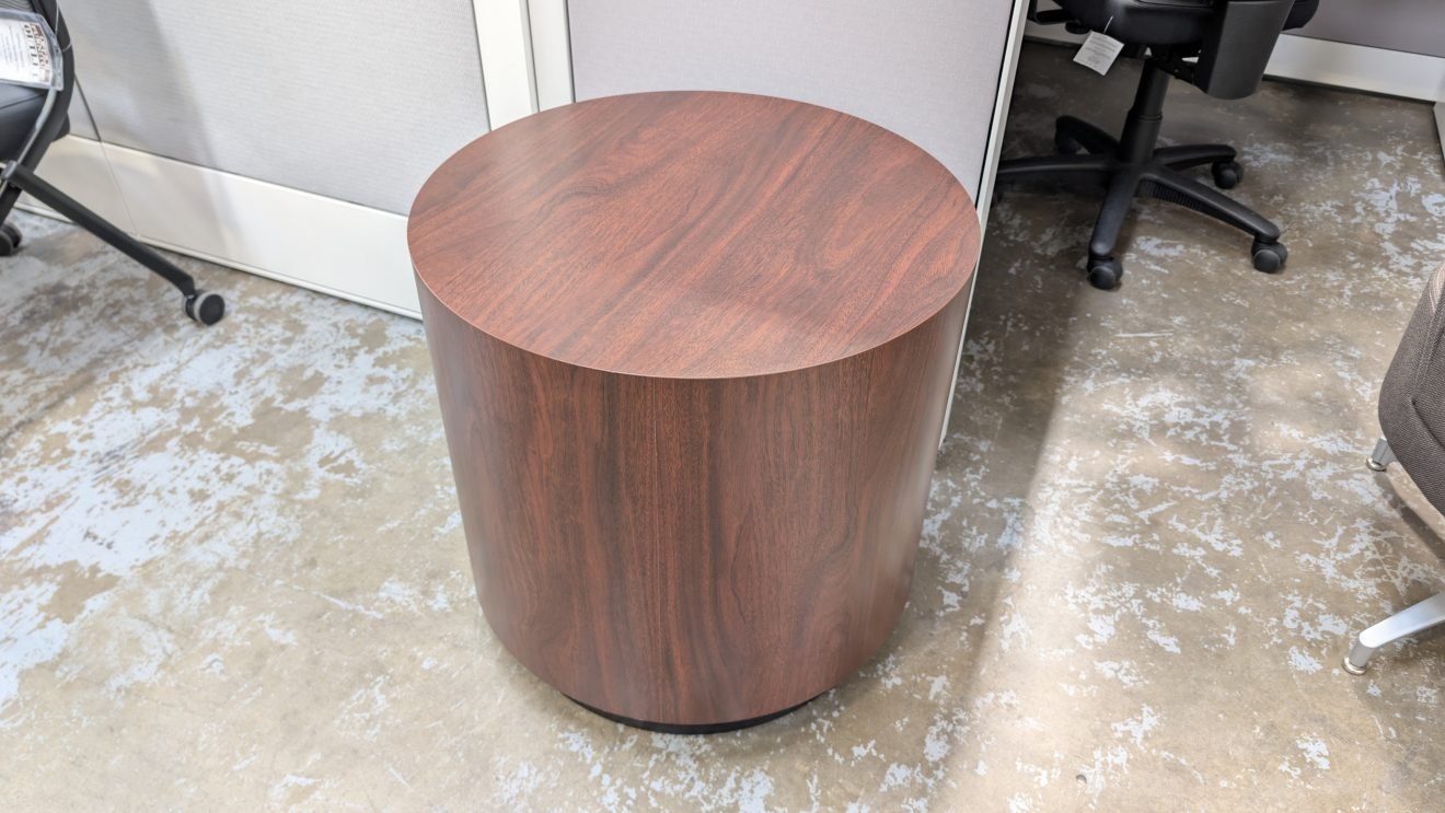 HON Cylinder End Table