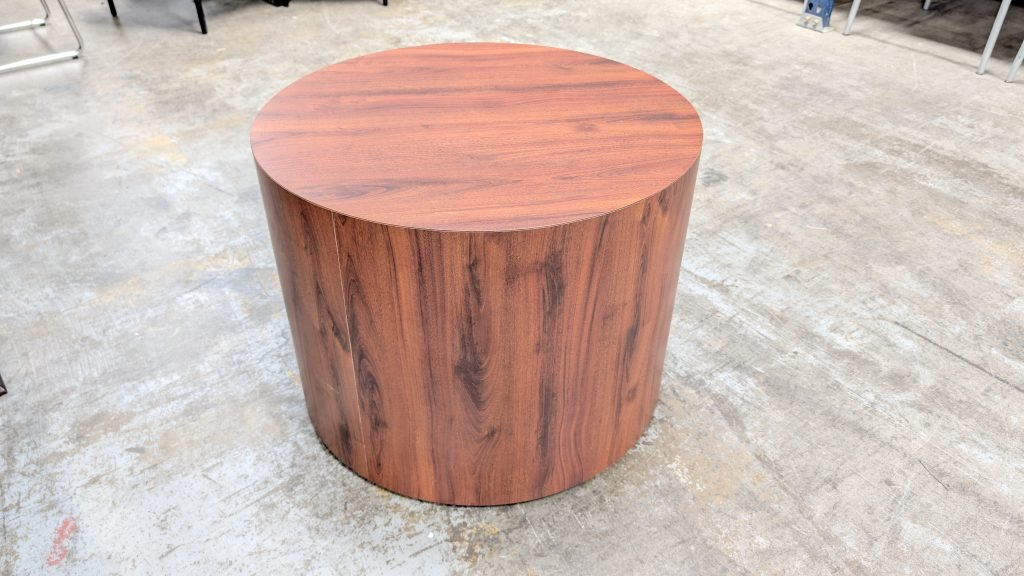 HON Cylinder End Table