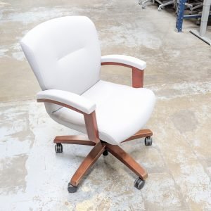 STEELCASE Conference Chair Platinum Gray Fabric