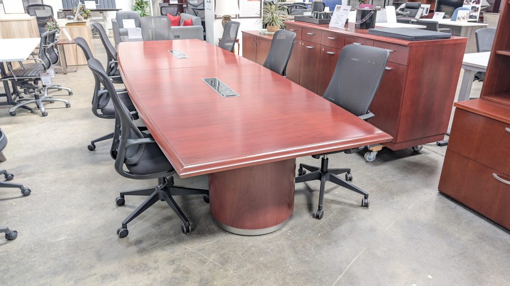 STEELCASE - CONVENE 14' Boat Shaped Conference Table